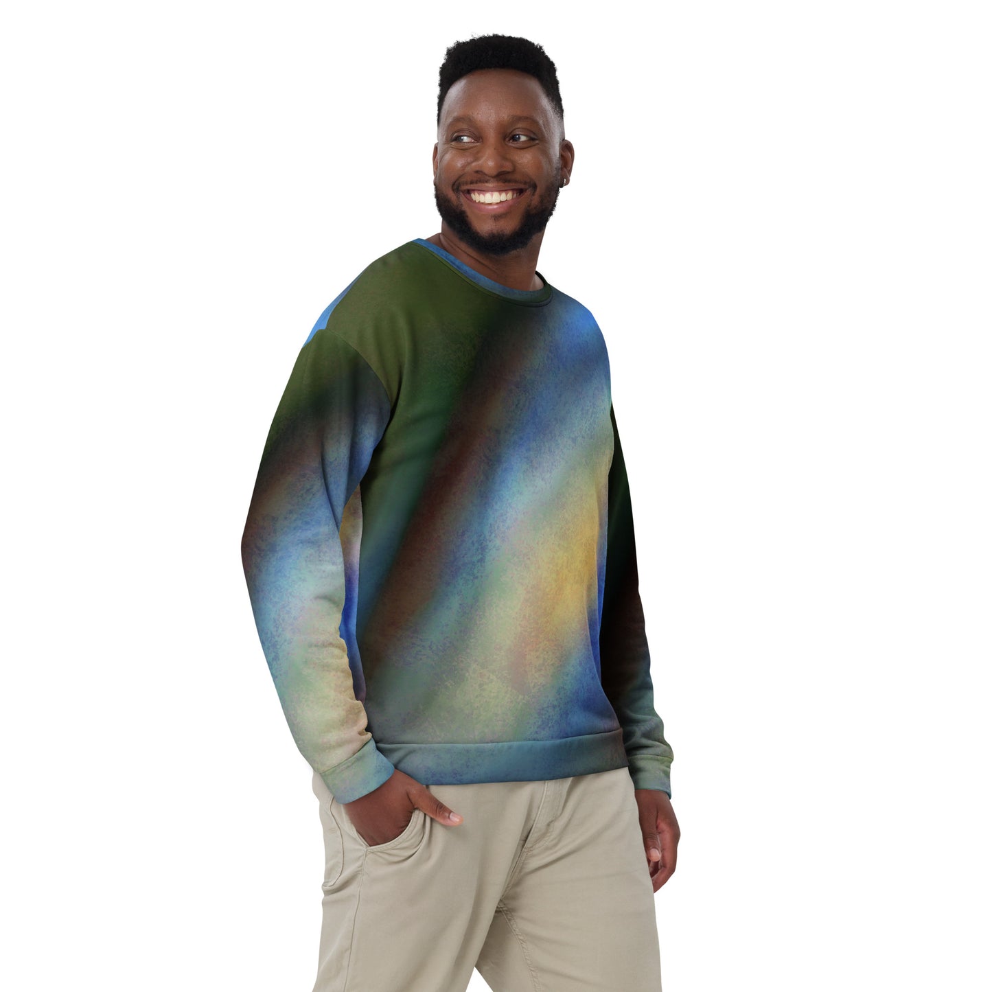 Abstract1_3| Extra Comfy Sweatshirt w Fleece Inside (Sizes 2X-6X) [FREE SHIPPING]