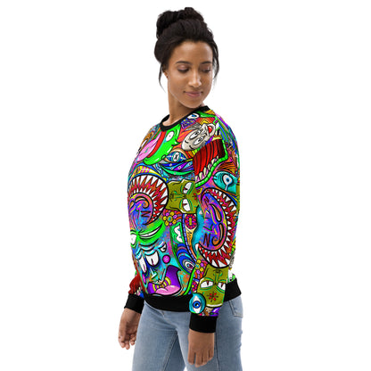 Psychadelia - Extra Comfy Sweatshirt w Fleece Inside (Sizes 2X-6X) [FREE SHIPPING]