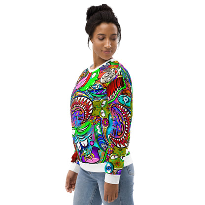 Psychadelia - Extra Comfy Sweatshirt w Fleece Inside (Sizes 2X-6X) [FREE SHIPPING]