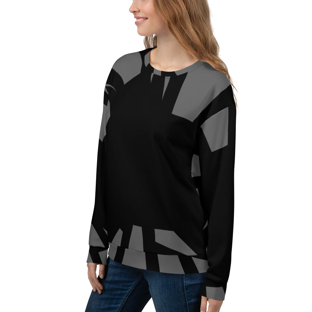 Shattered in Zambezi - Extra Comfy Sweatshirt w Fleece Inside (Sizes 2X-6X) [FREE SHIPPING]