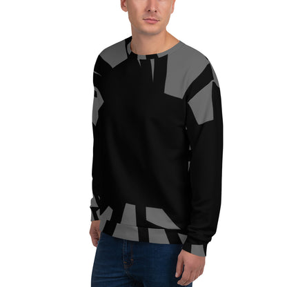 Shattered in Zambezi - Extra Comfy Sweatshirt w Fleece Inside (Sizes 2X-6X) [FREE SHIPPING]