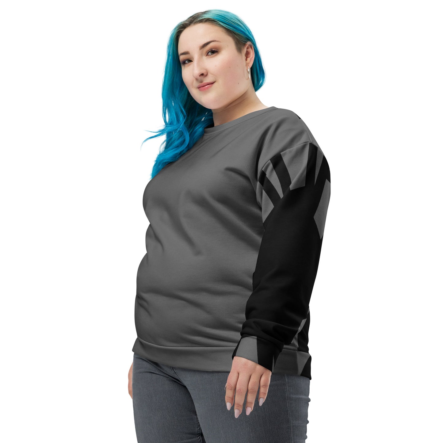 Shattered Academia (Zambezi) - Extra Comfy Sweatshirt w Fleece Inside (Sizes 2X-6X) [FREE SHIPPING]