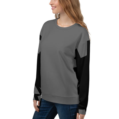 Shattered Academia (Zambezi) - Extra Comfy Sweatshirt w Fleece Inside (Sizes 2X-6X) [FREE SHIPPING]