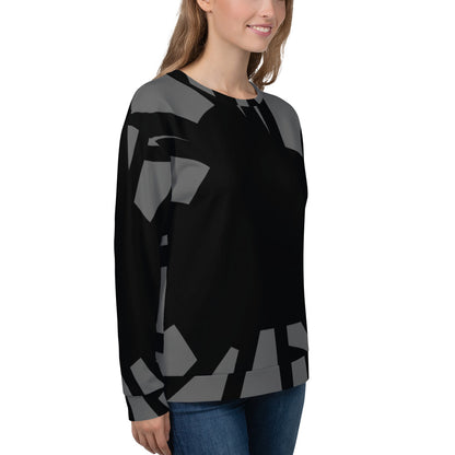 Shattered in Zambezi - Extra Comfy Sweatshirt w Fleece Inside (Sizes 2X-6X) [FREE SHIPPING]