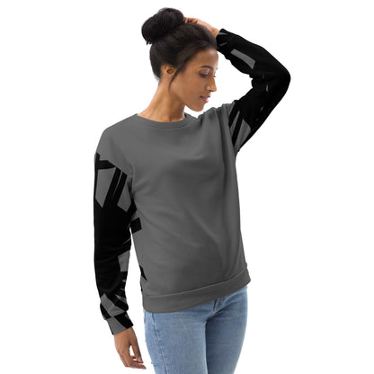 Shattered Academia (Zambezi) - Extra Comfy Sweatshirt w Fleece Inside (Sizes 2X-6X) [FREE SHIPPING]