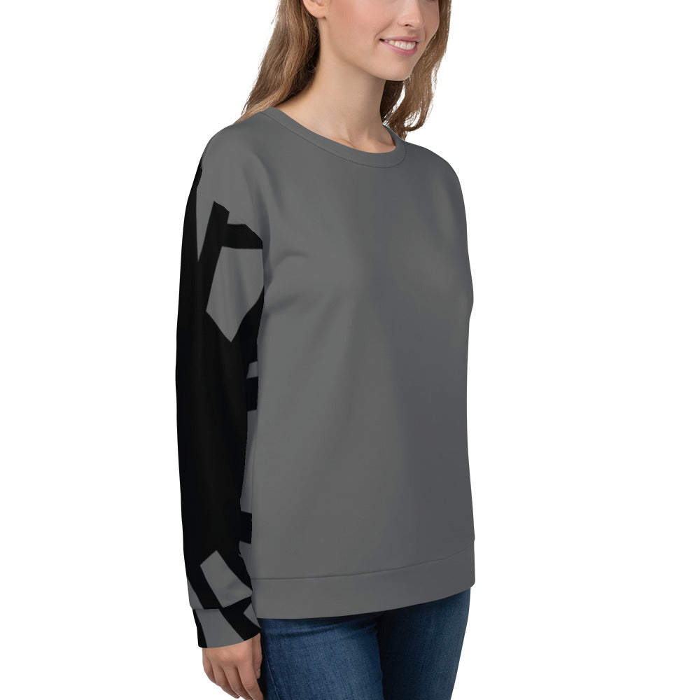 Shattered Academia (Zambezi) - Extra Comfy Sweatshirt w Fleece Inside (Sizes 2X-6X) [FREE SHIPPING]