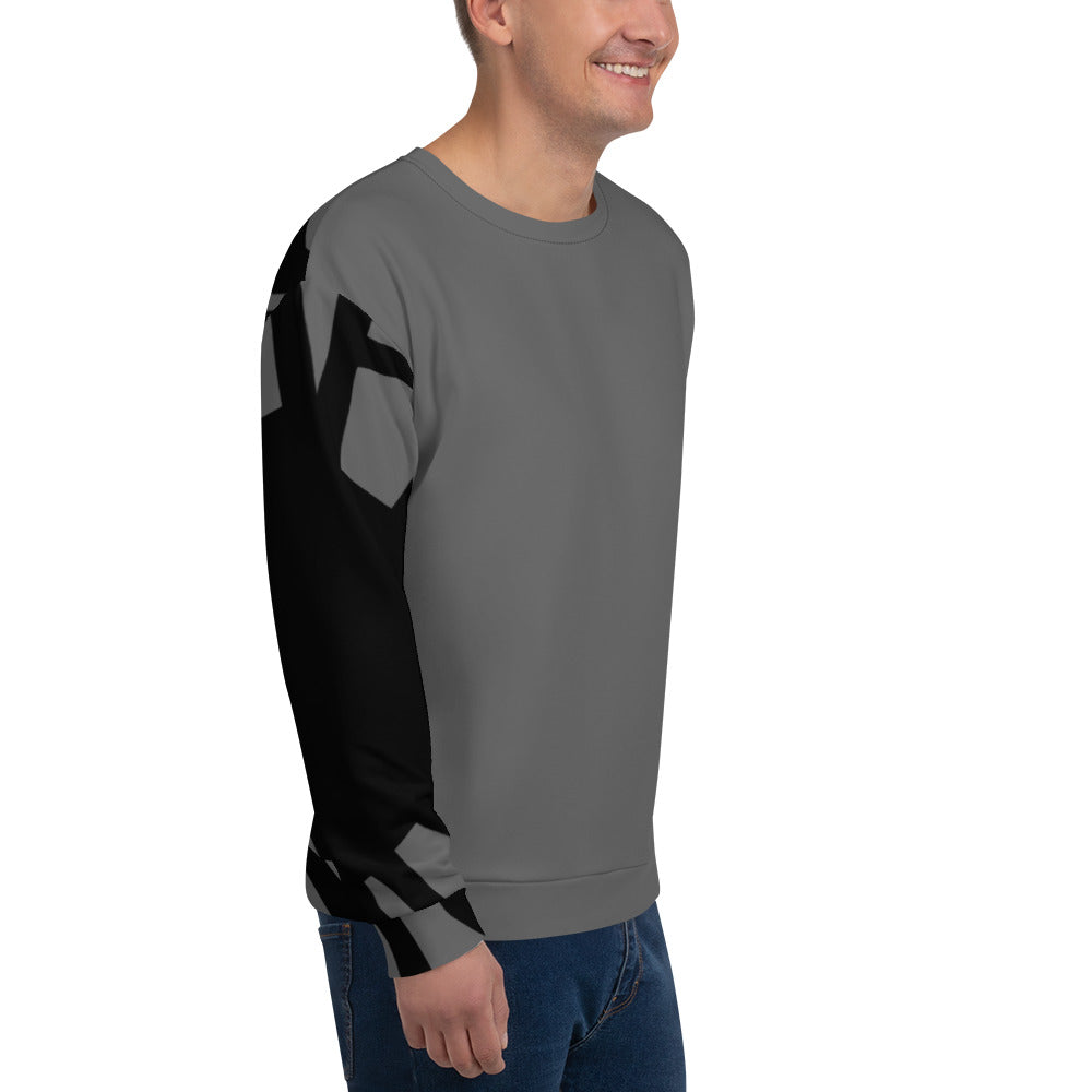 Shattered Academia (Zambezi) - Extra Comfy Sweatshirt w Fleece Inside (Sizes 2X-6X) [FREE SHIPPING]