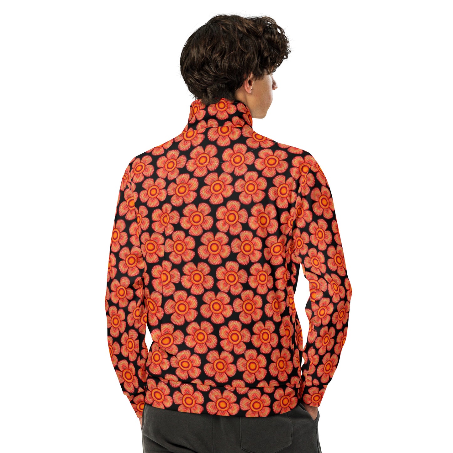 Arnoldii Rafflesia / Corpse Flower (Black) | Unisex Track Jacket [Sizes XS-6XL] [FREE SHIPPING]