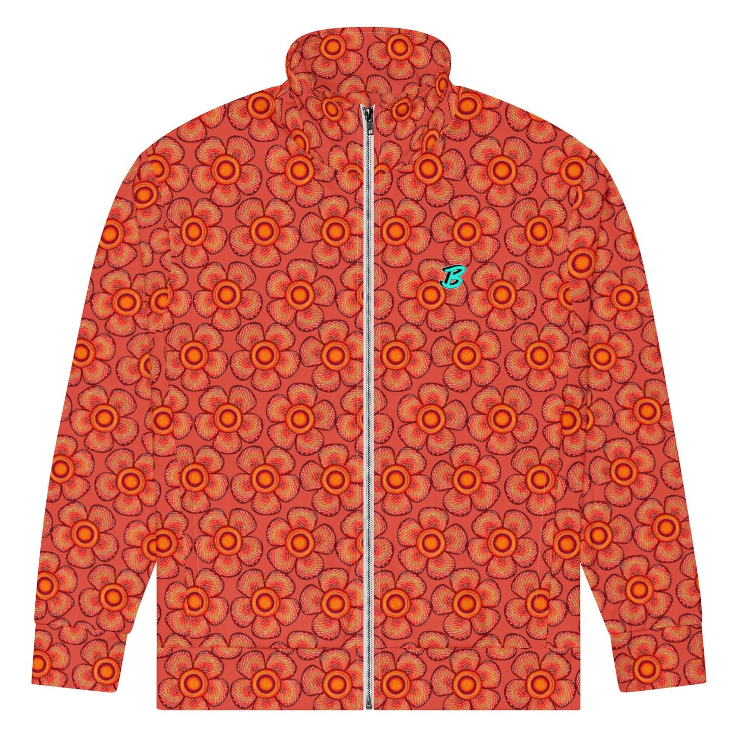 Arnoldii Rafflesia / Corpse Flower (Orange) | Unisex Track Jacket [Sizes XS-6XL] [FREE SHIPPING]