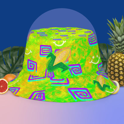 Feelin' Corny - All-Over Print Reversible bucket hat