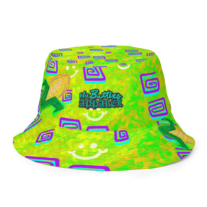 Feelin' Corny/Reclaim the Rainbow - All-Over Print Reversible bucket hat [Free Shipping]