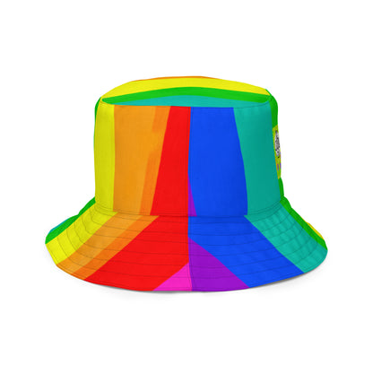 Feelin' Corny/Reclaim the Rainbow - All-Over Print Reversible bucket hat [Free Shipping]