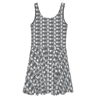 Disco {NEXUS} Skater Dress with Stretch [Sizes XS-3XL} (No Pockets)