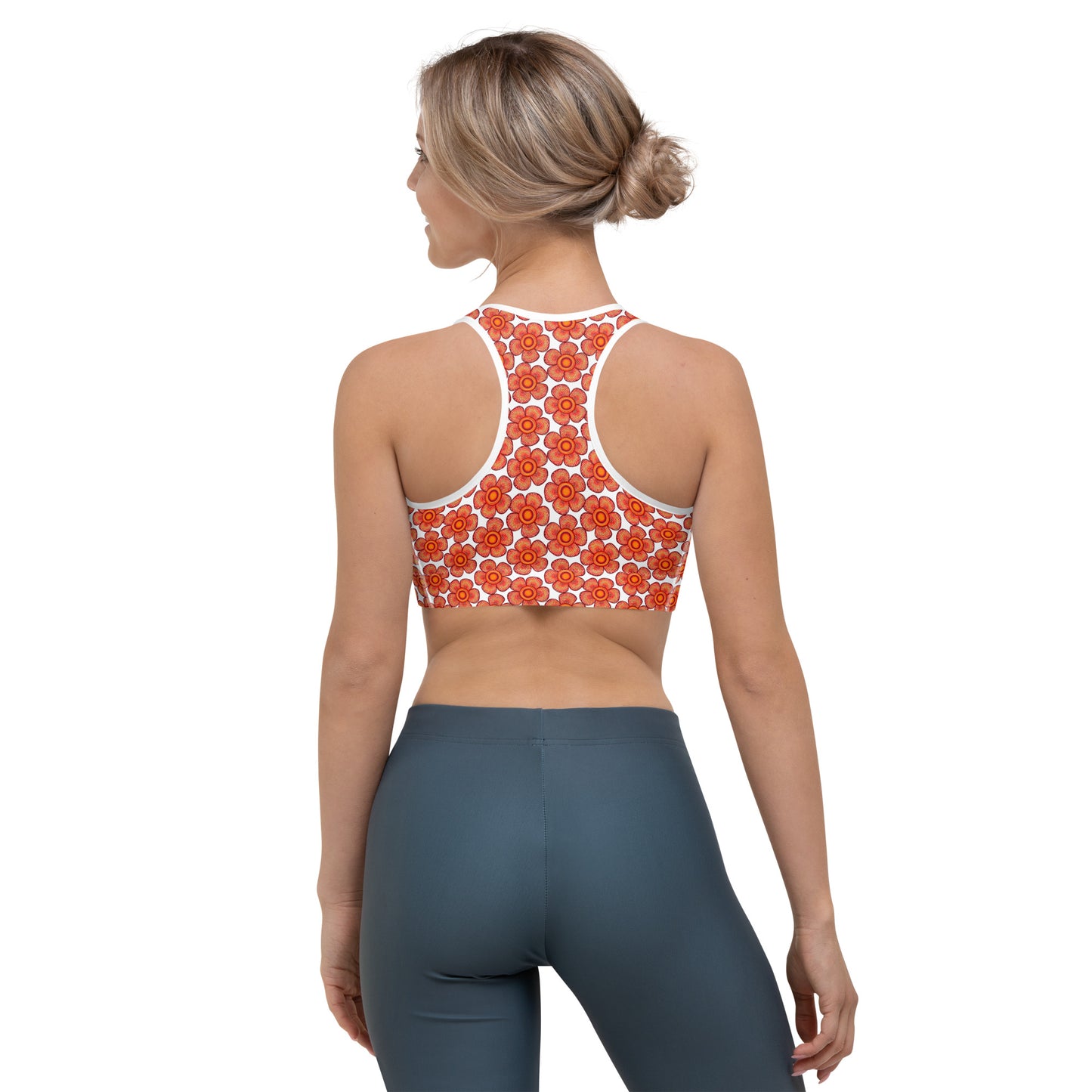 Arnoldii Rafflesia / Corpse Flower (White) | Sports Bra [XS-2XL] [FREE SHIPPING]