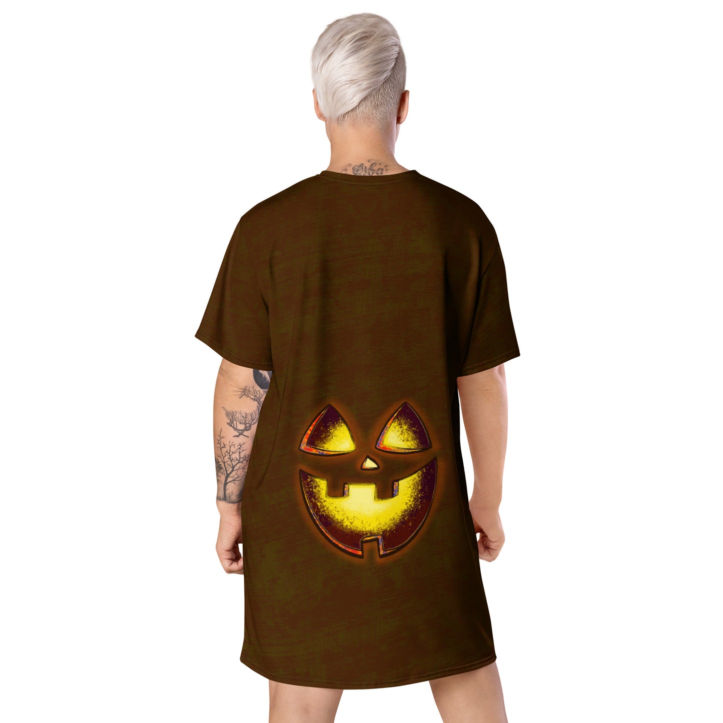 Mr Spookington T-shirt dress [2XS-6XL] [FREE SHIPPING]