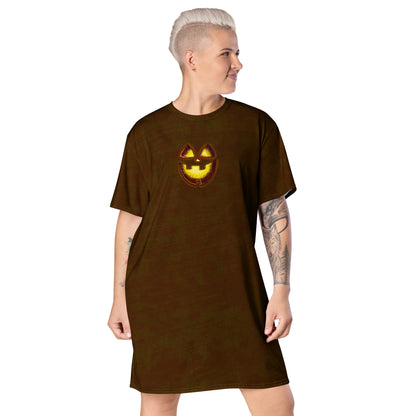 Mr Spookington T-shirt dress [2XS-6XL] [FREE SHIPPING]