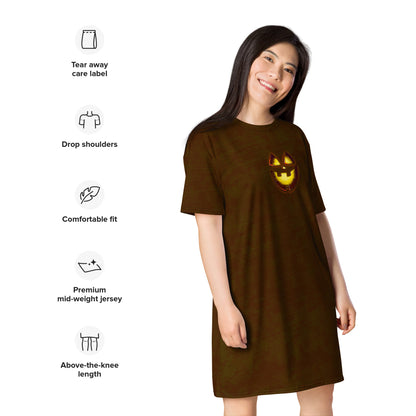 Mr Spookington T-shirt dress [2XS-6XL] [FREE SHIPPING]