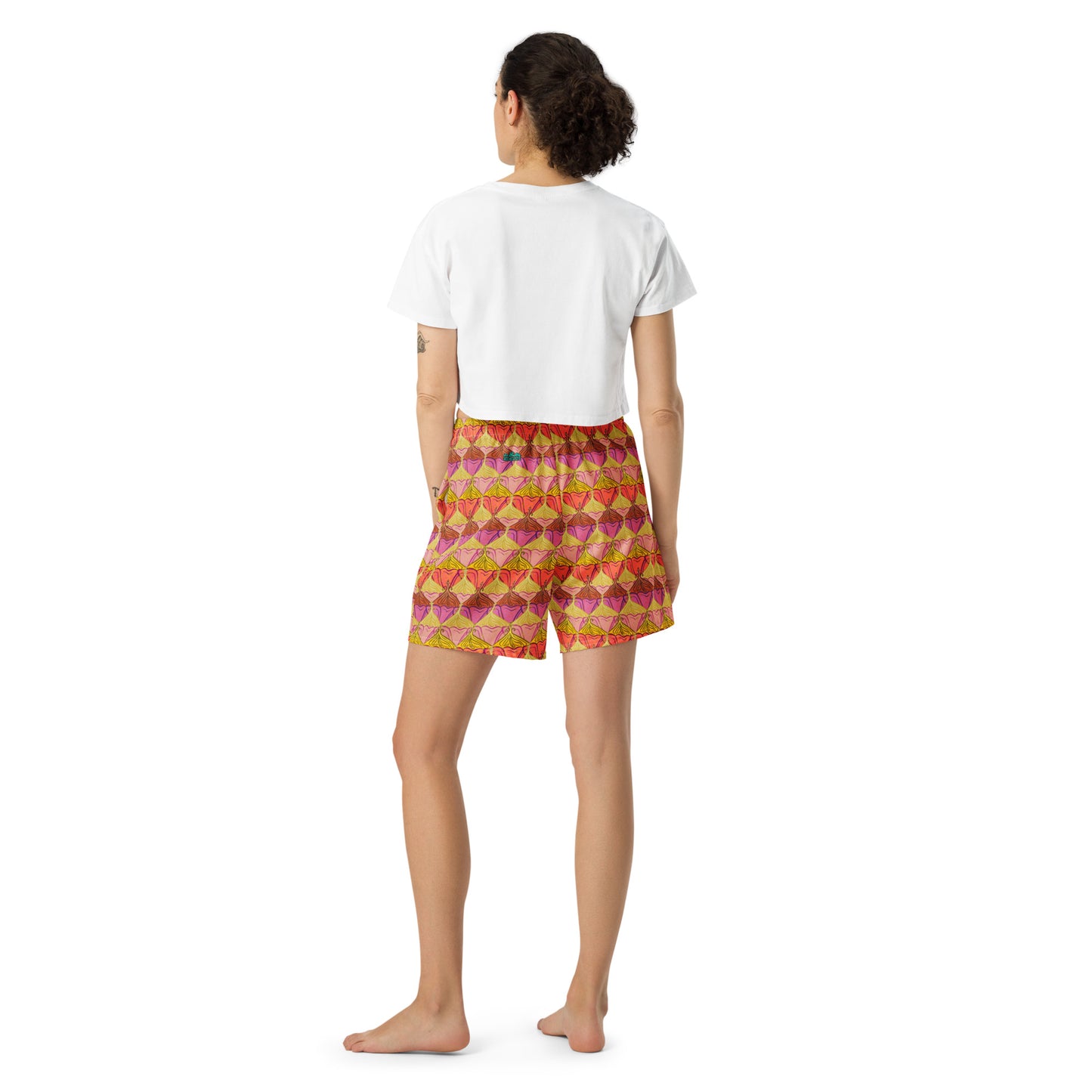 Sa Fluer {Sunset} All-Over Print Unisex Athletic Long Shorts [Sizes 2XS-6XL] [FREE SHIPPING]