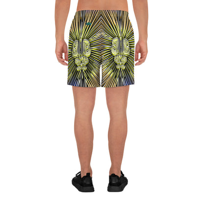 Trapdoor All-Over Print Unisex Athletic Long Shorts [Sizes 2XS-6XL] [FREE SHIPPING]