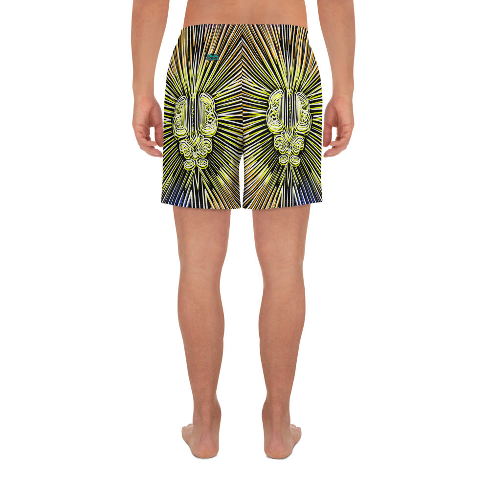 Trapdoor All-Over Print Unisex Athletic Long Shorts [Sizes 2XS-6XL] [FREE SHIPPING]