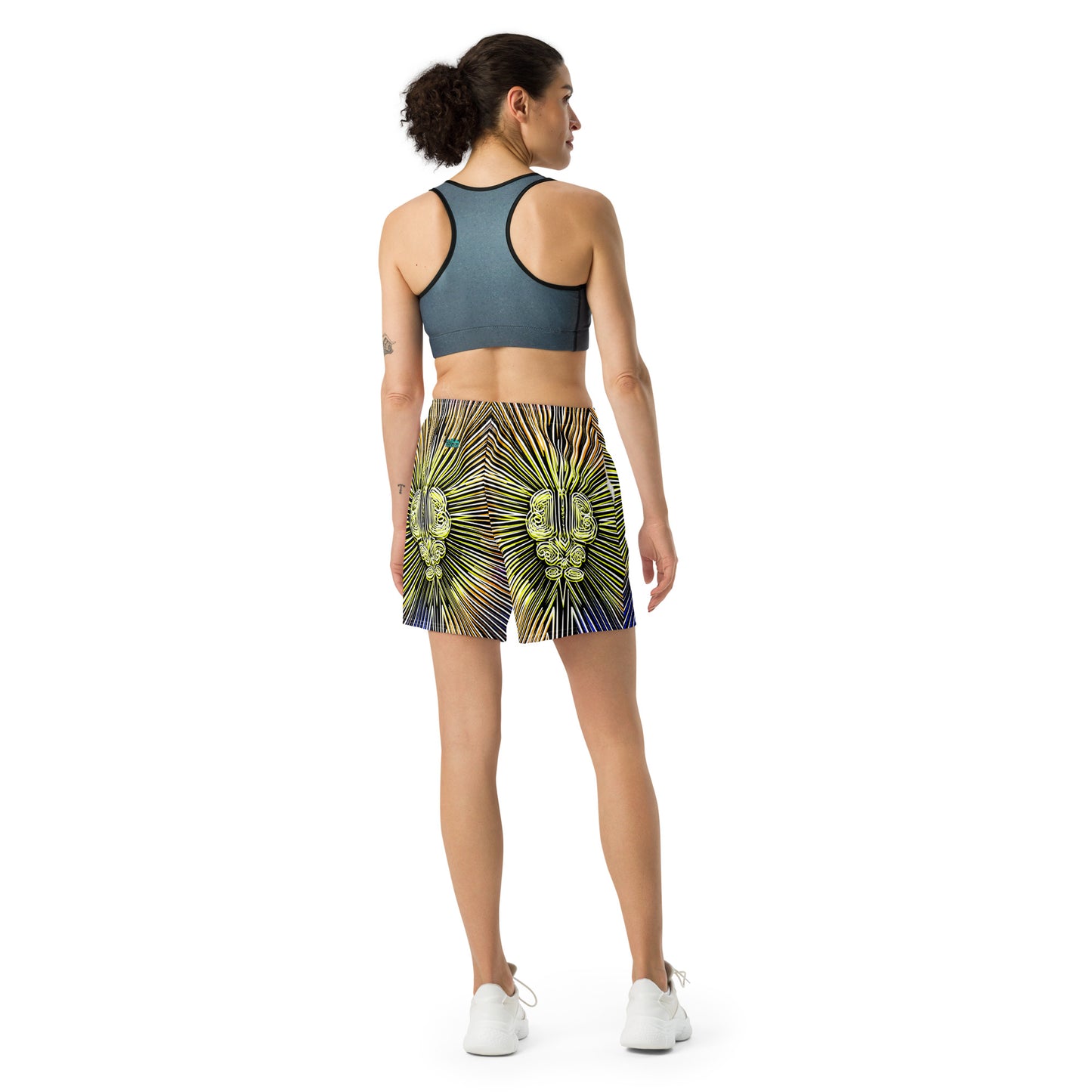 Trapdoor All-Over Print Unisex Athletic Long Shorts [Sizes 2XS-6XL] [FREE SHIPPING]