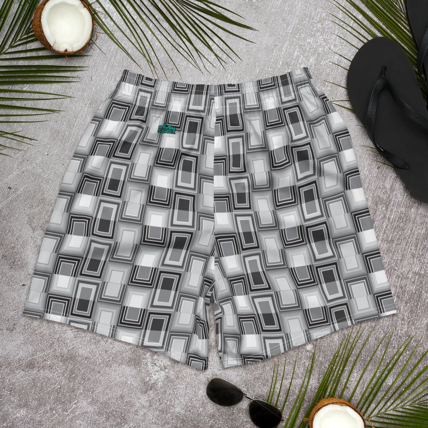 Disco {Nexus} All-Over Print Unisex Athletic Long Shorts [Sizes 2XS-6XL] [FREE SHIPPING]