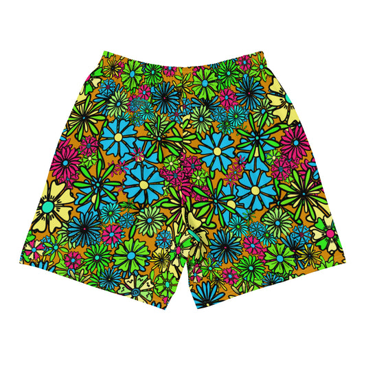 Forbidden Flower {AUTUMN} All-Over Print Unisex Athletic Long Shorts [Sizes 2XS-6XL] [FREE SHIPPING]