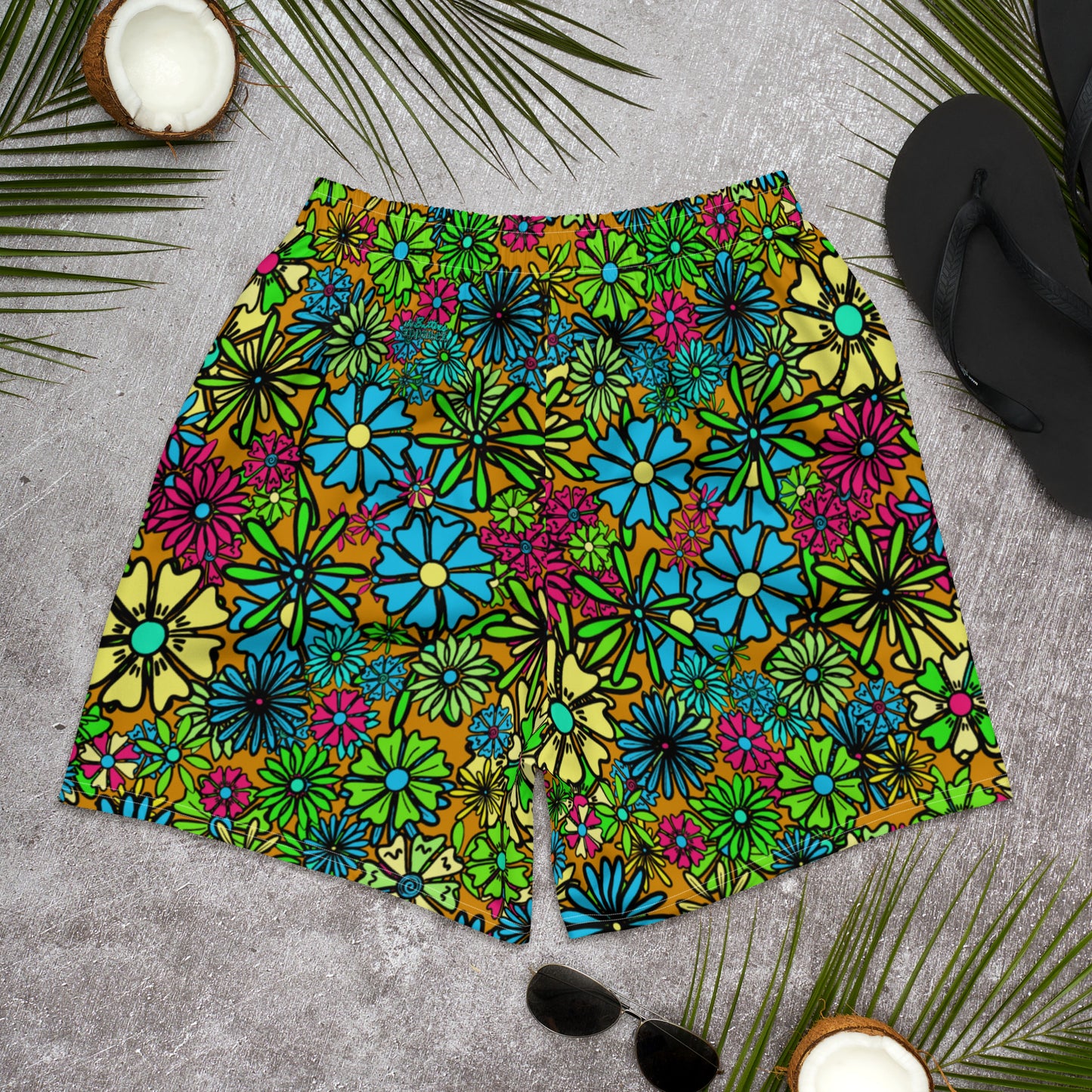 Forbidden Flower {AUTUMN} All-Over Print Unisex Athletic Long Shorts [Sizes 2XS-6XL] [FREE SHIPPING]