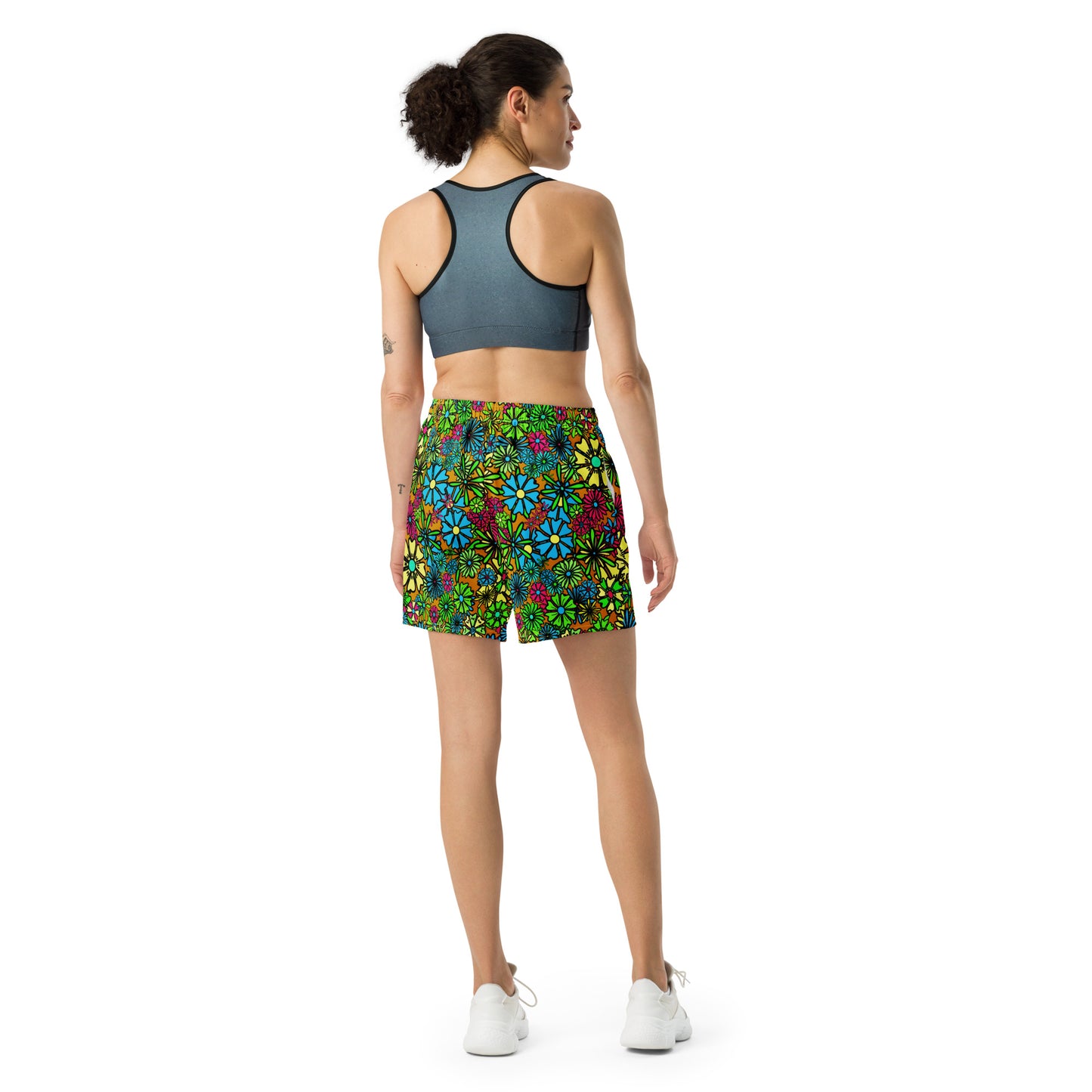 Forbidden Flower {AUTUMN} All-Over Print Unisex Athletic Long Shorts [Sizes 2XS-6XL] [FREE SHIPPING]