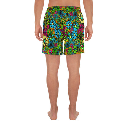 Forbidden Flower {AUTUMN} All-Over Print Unisex Athletic Long Shorts [Sizes 2XS-6XL] [FREE SHIPPING]