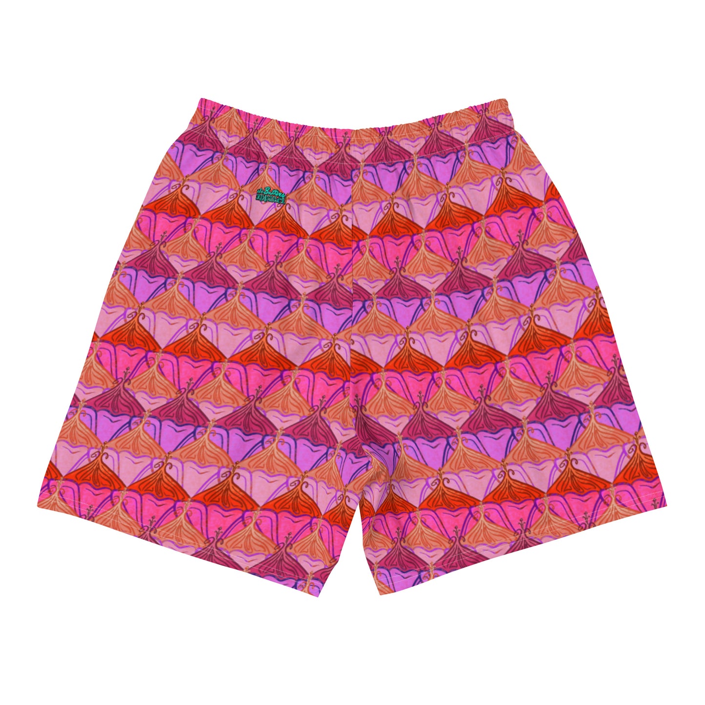 Sa Fluer {Flamingo} All-Over Print Unisex Athletic Long Shorts [Sizes 2XS-6XL] [FREE SHIPPING]