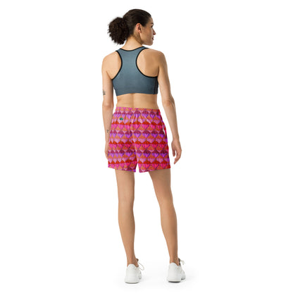 Sa Fluer {Flamingo} All-Over Print Unisex Athletic Long Shorts [Sizes 2XS-6XL] [FREE SHIPPING]