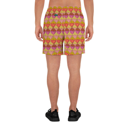 Sa Fluer {Sunset} All-Over Print Unisex Athletic Long Shorts [Sizes 2XS-6XL] [FREE SHIPPING]