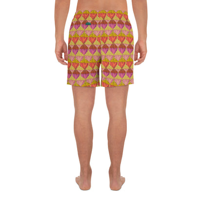 Sa Fluer {Sunset} All-Over Print Unisex Athletic Long Shorts [Sizes 2XS-6XL] [FREE SHIPPING]