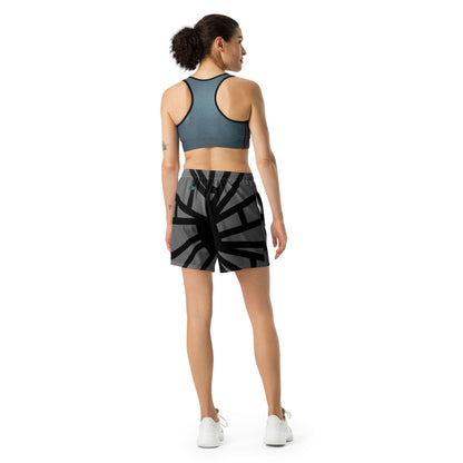 Shattered in Zambezi All-Over Print Unisex Athletic Long Shorts [Sizes 2XS-6XL] [FREE SHIPPING]