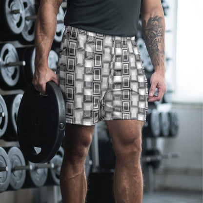 Disco {Nexus} All-Over Print Unisex Athletic Long Shorts [Sizes 2XS-6XL] [FREE SHIPPING]