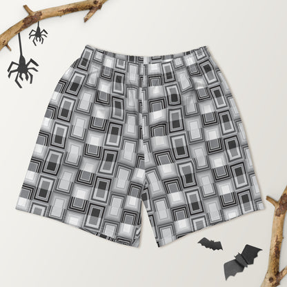 Disco {Nexus} All-Over Print Unisex Athletic Long Shorts [Sizes 2XS-6XL] [FREE SHIPPING]