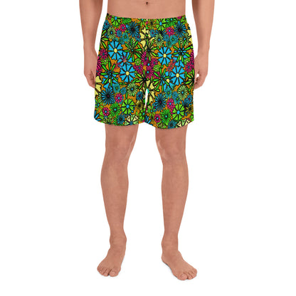 Forbidden Flower {AUTUMN} All-Over Print Unisex Athletic Long Shorts [Sizes 2XS-6XL] [FREE SHIPPING]