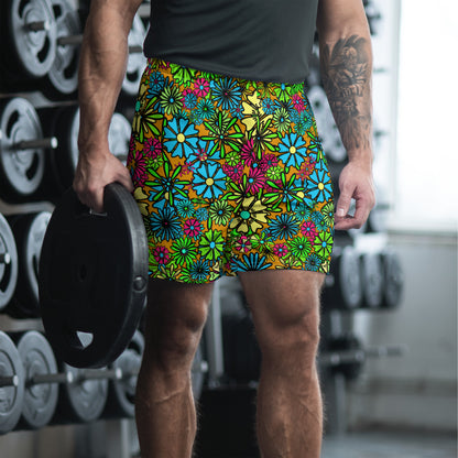 Forbidden Flower {AUTUMN} All-Over Print Unisex Athletic Long Shorts [Sizes 2XS-6XL] [FREE SHIPPING]