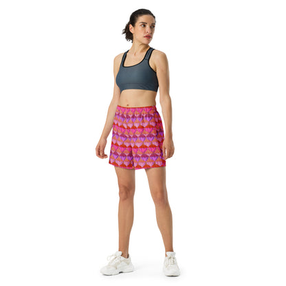 Sa Fluer {Flamingo} All-Over Print Unisex Athletic Long Shorts [Sizes 2XS-6XL] [FREE SHIPPING]