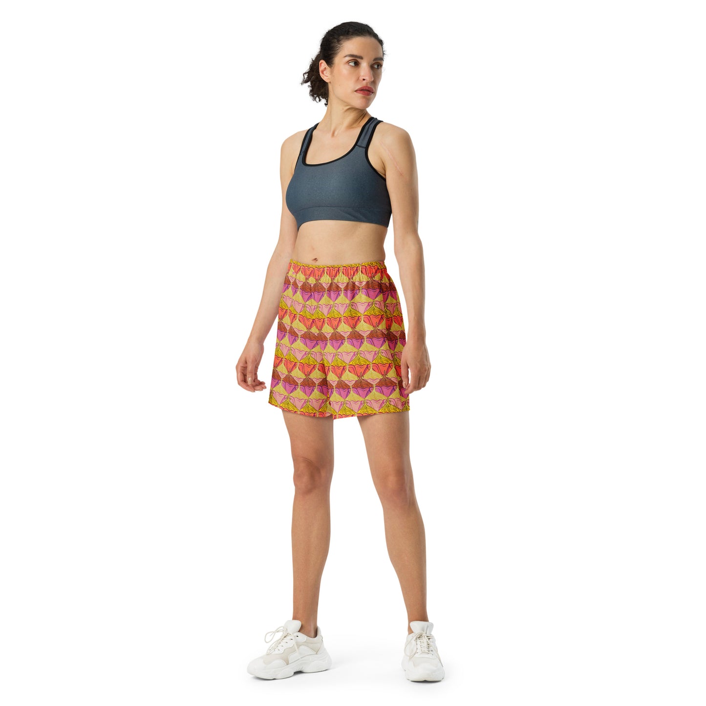 Sa Fluer {Sunset} All-Over Print Unisex Athletic Long Shorts [Sizes 2XS-6XL] [FREE SHIPPING]