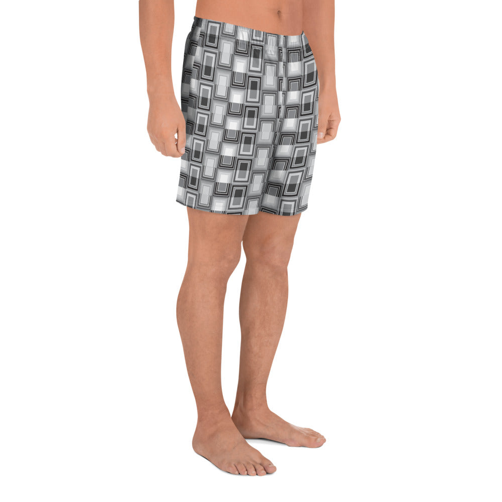 Disco {Nexus} All-Over Print Unisex Athletic Long Shorts [Sizes 2XS-6XL] [FREE SHIPPING]