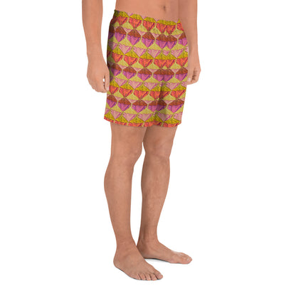 Sa Fluer {Sunset} All-Over Print Unisex Athletic Long Shorts [Sizes 2XS-6XL] [FREE SHIPPING]