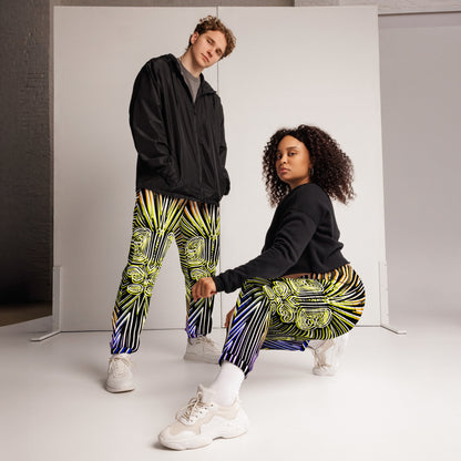 Trapdoor Unisex track pants [XS-3X] Zip Pocket