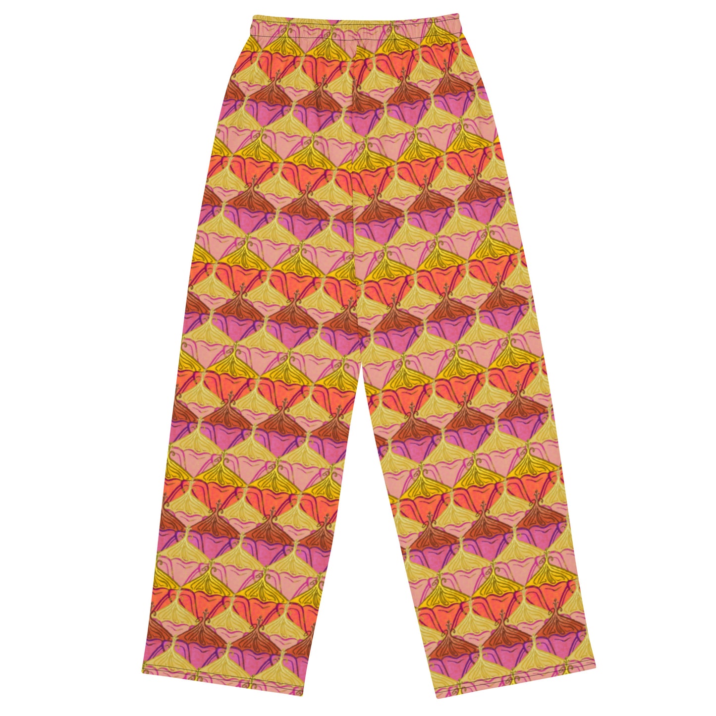 Sa Fluer {Sunset} | Wide Leg Unisex Drawstring Jersey Sweatpant [Sizes 2XS-6X] [FREE SHIPPING]