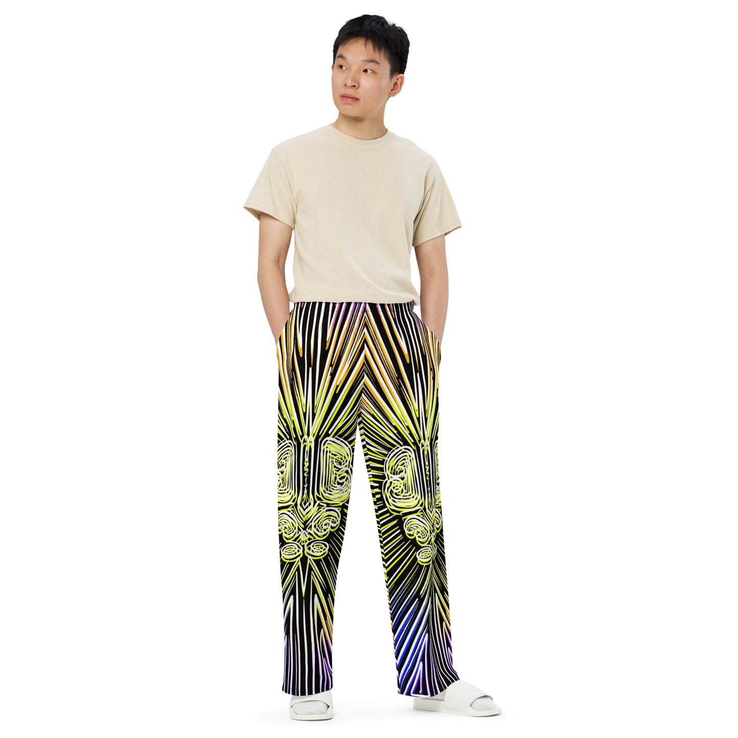 Trapdoor Wide Leg Unisex Drawstring Jersey Pant [Sizes 2XS-6X] [FREE SHIPPING]