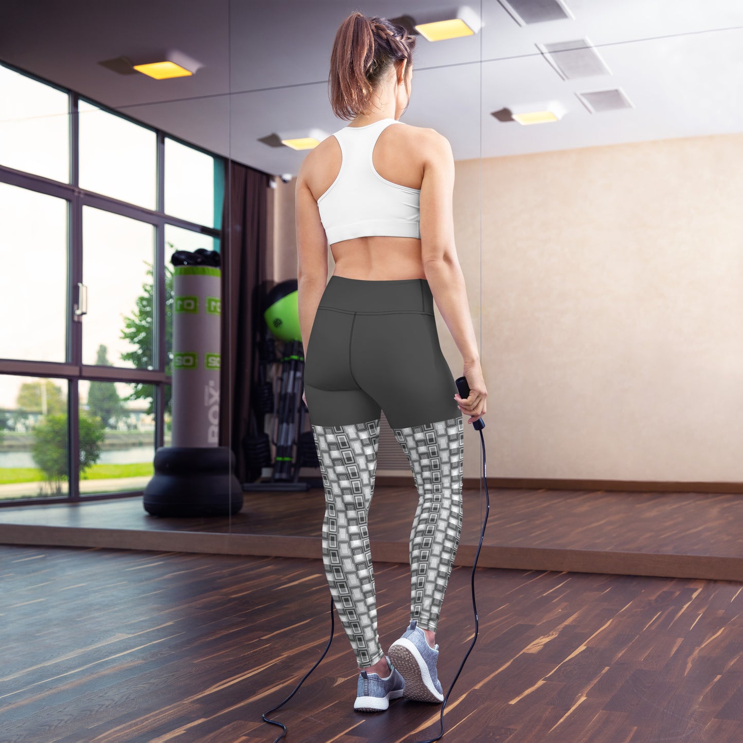 Disco {Nexus} (Faux Thigh High) Yoga Leggings