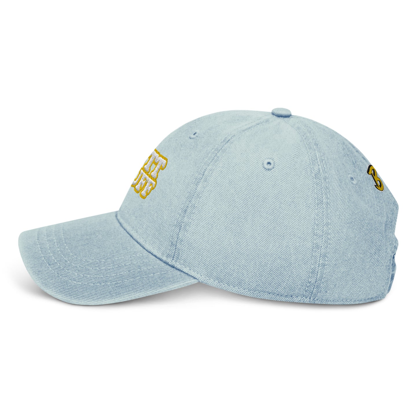 BUTT STUFF [Embroidered] 6-Panel, Denim Hat, Adjustable [FREE SHIPPING]