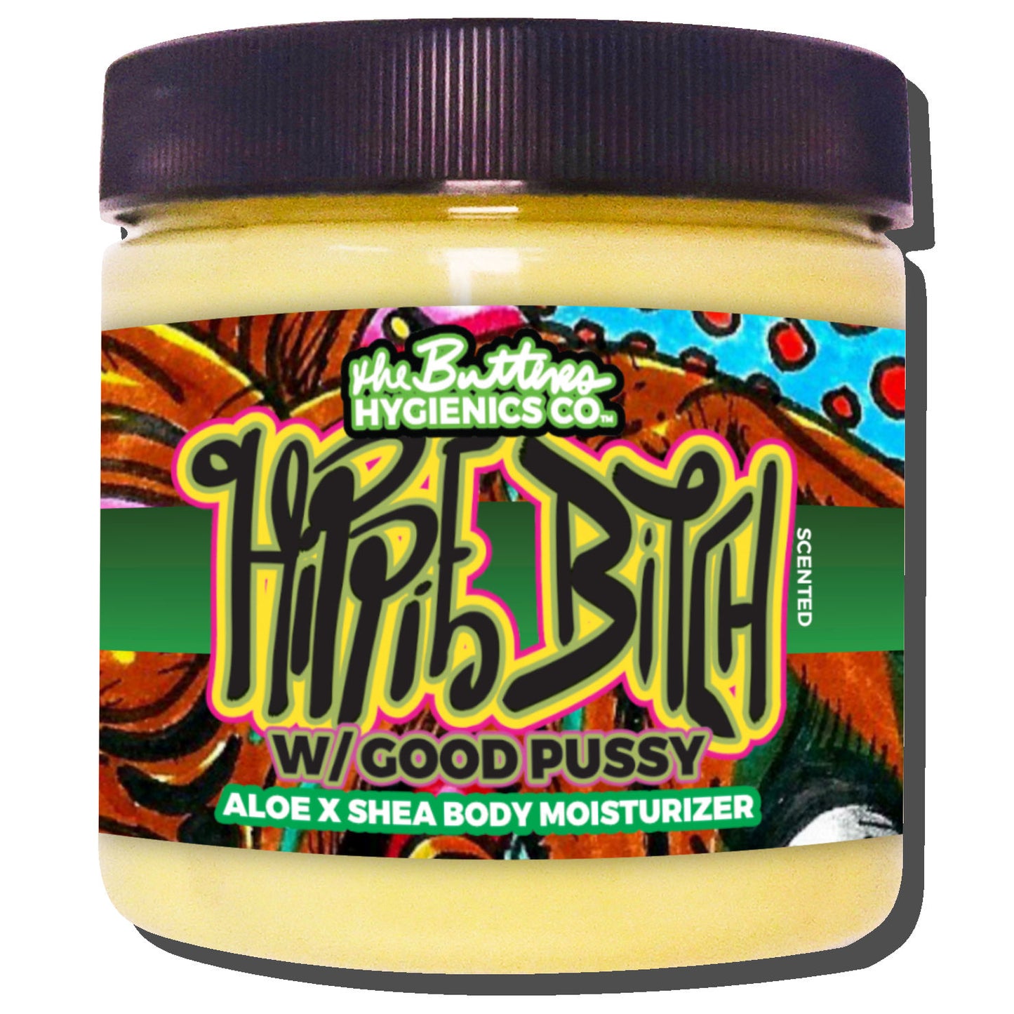 Hippie Bitch w/ Good Pussy + 400 MG CBD | Body Moisturizer Aloe X Shea *BESTSELLER*