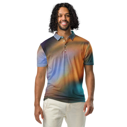 abstract1_1 - Men’s Slim Fit Polo [XS-3XL] [FREE SHIPPING]